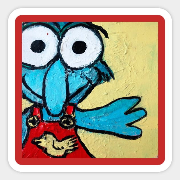 Baby Gonzo Sticker by ElSantosWorld